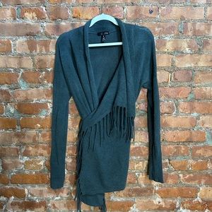 100% cashmere green sweater